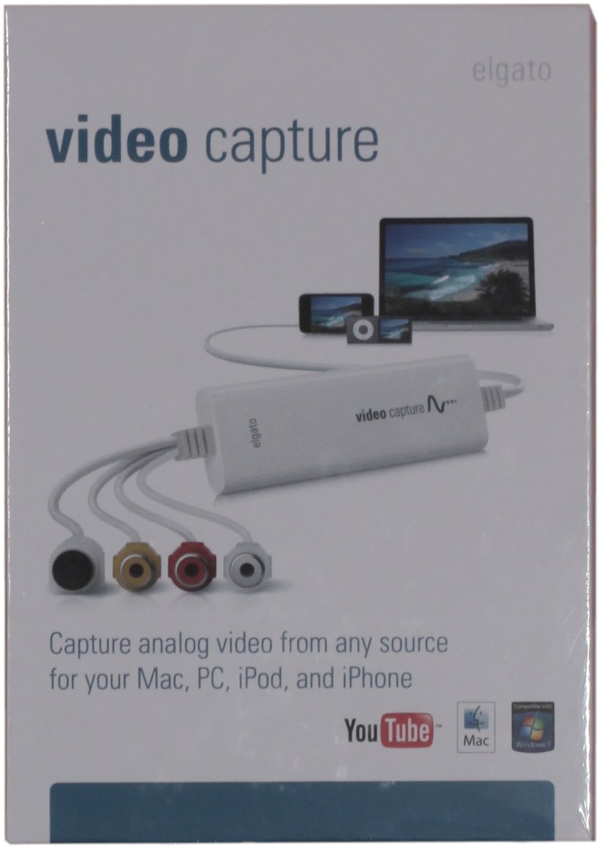 Amazon elgato video capture capture analog video for your mac or pc ipad and iphone white pages